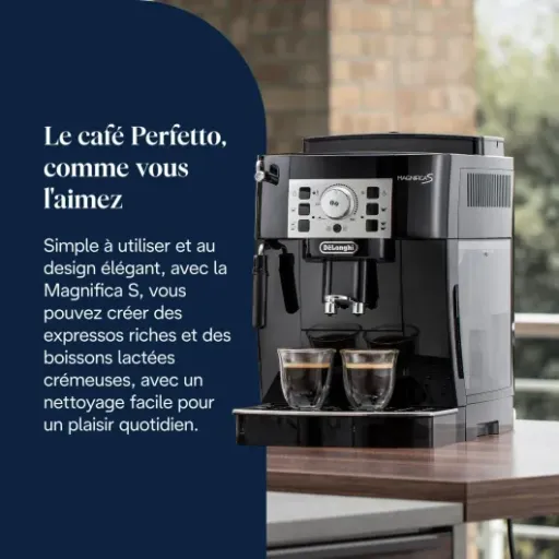 Test De’Longhi Magnifica S : Un café à domicile sans prise de tête