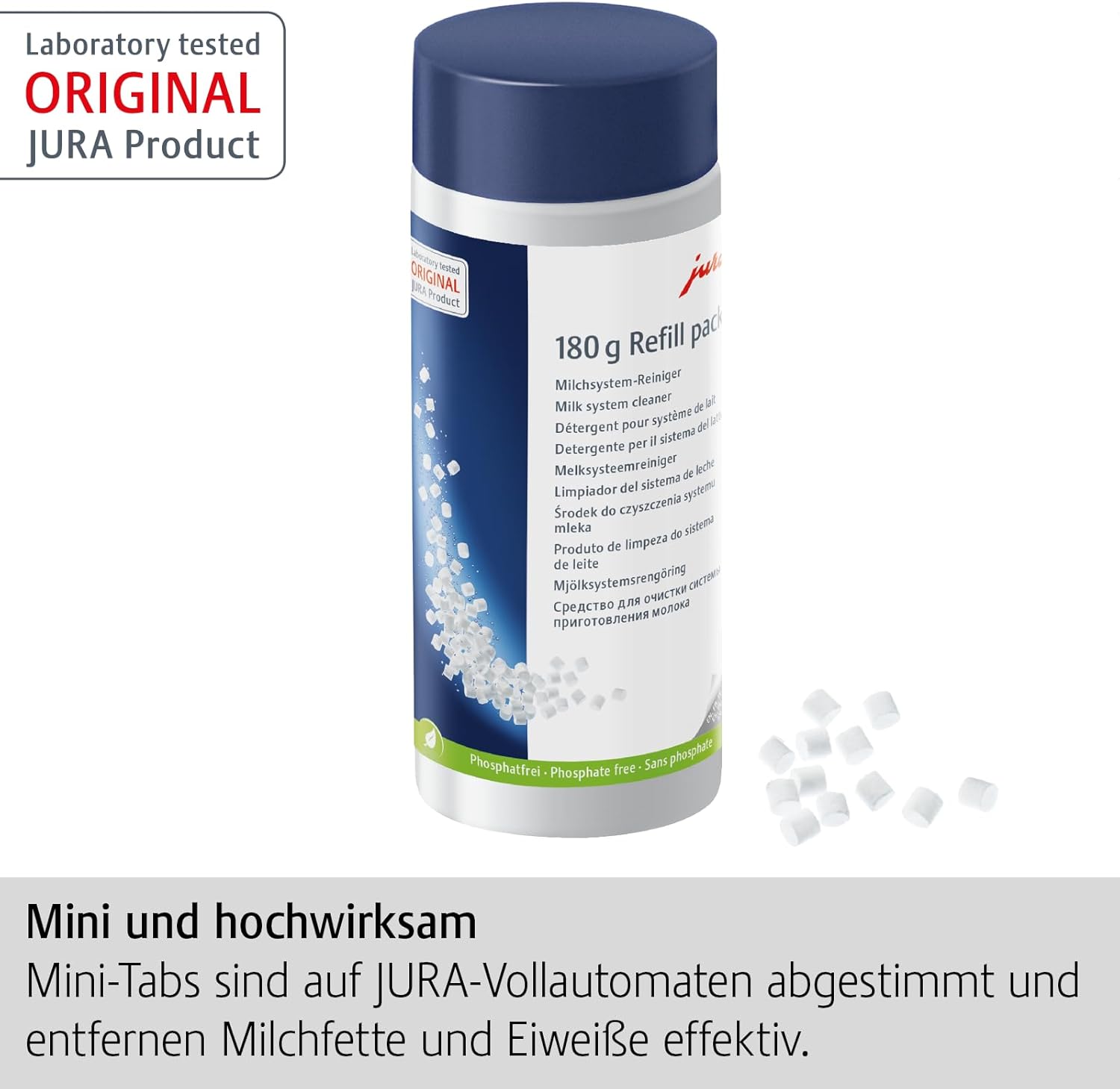 Jura Melksysteemreiniger Mini Tabs Navulling