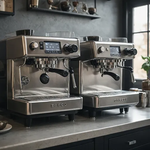 Comparer les machines à café Saeco et Gaggia : quel choix pour les professionnels ?