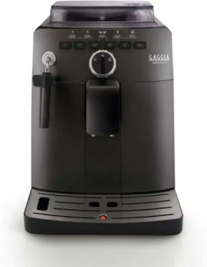Gaggia HD8749/01 Naviglio Black - Machine à café automatique, pour Espresso et Cappuccino, Grains de café, 15 bars, 1850W, Noir, 100% Made in Italy Machine uniquement