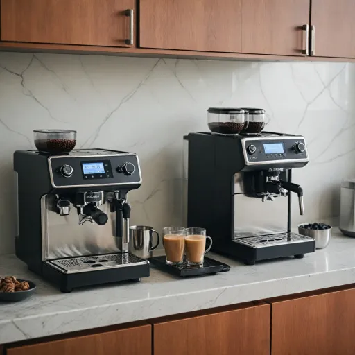 Comparer les machines à café De Longhi et Philips : laquelle choisir pour un usage professionnel ?