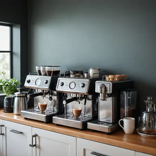 Comparer les machines à café De Longhi et Breville : quel choix pour les professionnels ?