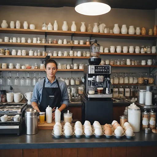 Utilisation du blanc d’œuf pasteurisé dans le café professionnel : sécurité et créativité