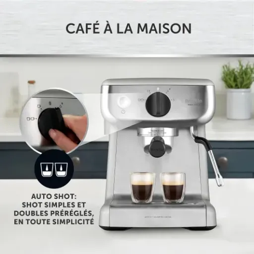 Test Breville Barista Mini : l'expresso semi-automatique qui fait le taf à la maison