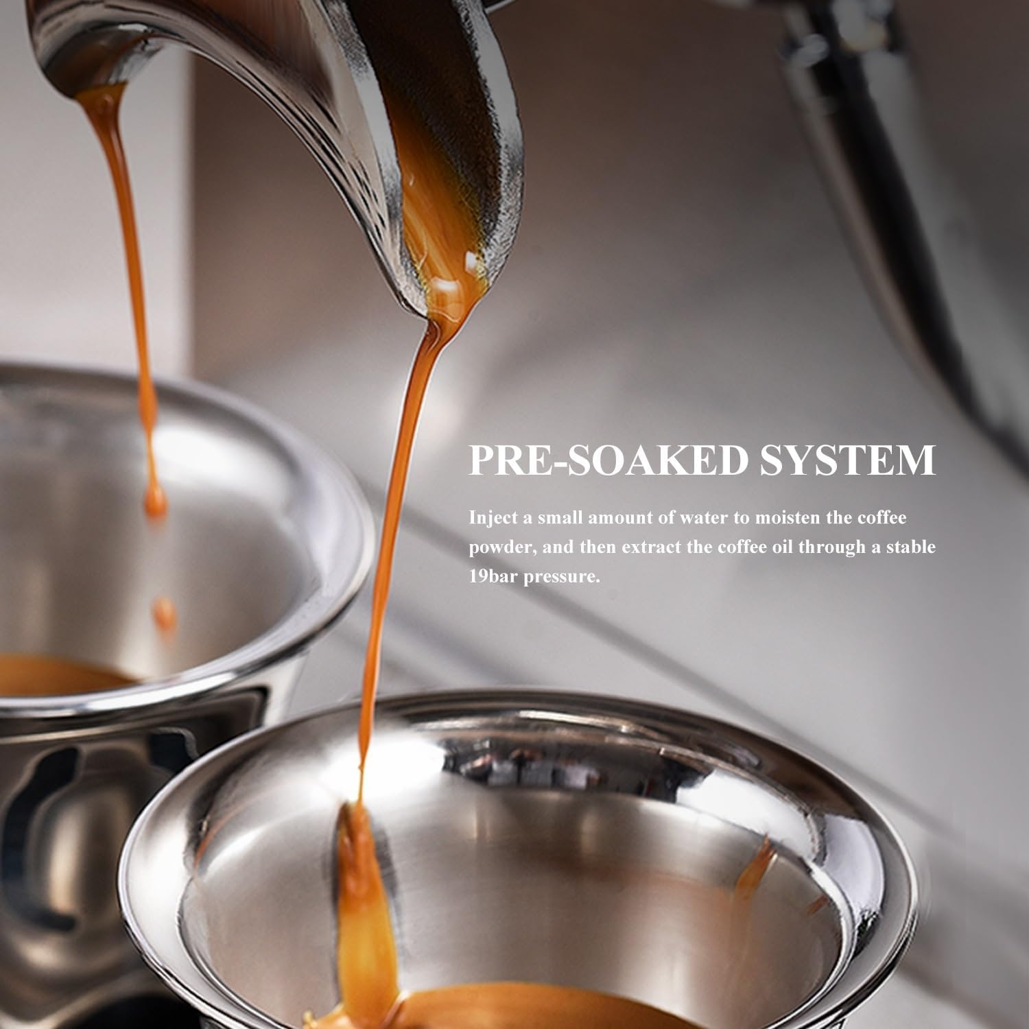 Machine à café Professionnelle Barista 19 Bars, Grain de qualité Commerciale à Machine à Expresso, kit Complet for cafétérias, hôtels et Restaurants H7 (Color : Standard, Size : China UK) CHINA UK Standard