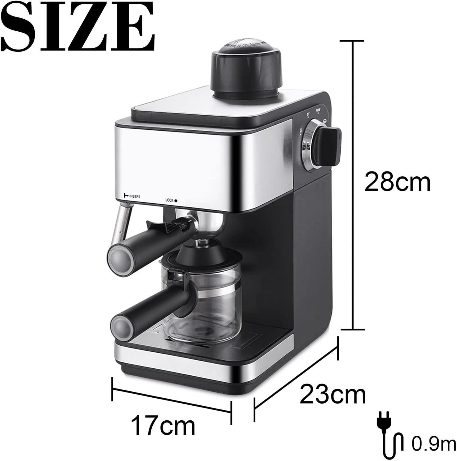 Machines à café, mousseur à Lait, appareils électroménagers, Machine à Cappuccino électrique