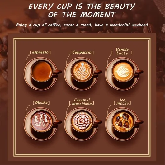 Machines à café intégrées Machine à café électrique à klaxon automatique Machine à café à induction en mousse de lait Appareils ménagers Cuisine (Couleur: Modèle de base, Taille: US) (Mise à niveau d Upgrade Model US