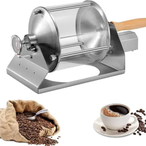 Test CACACOO Machine à torréfier le café : Un outil fonctionnel pour les amateurs à domicile