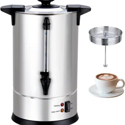 Test Percolateur à Café Professionnel 6L : le café des petites réceptions sans fioritures