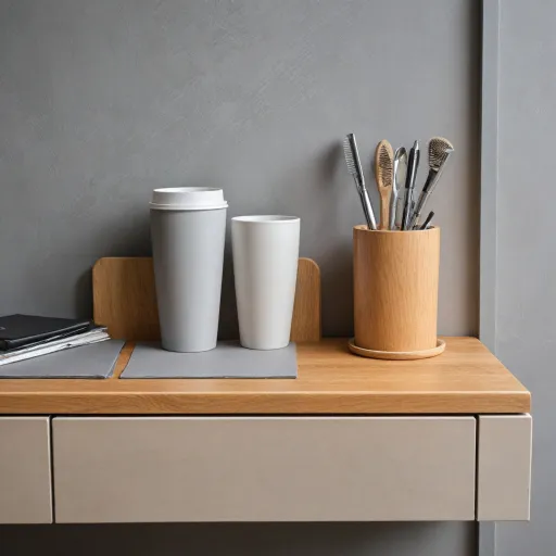 Porte gobelet au bureau : un support discret qui structure le service café professionnel