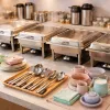 Art du service café en buffet chaud : maîtriser le dish chafing pour une expérience professionnelle irréprochable
