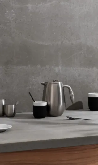 Cafetière à Piston Double Paroi Columbia - 1L / 8 Tasses - Acier Inoxydable Mat - Passe au Lave-Vaisselle 1.0 L (34 oz) Inox Brossé (Mat) Unique