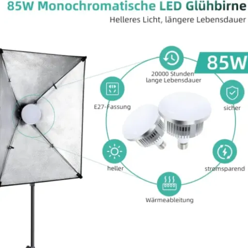 Test FGen Kit Softbox LED 2x135W : le studio photo pas cher pour débuter à la maison