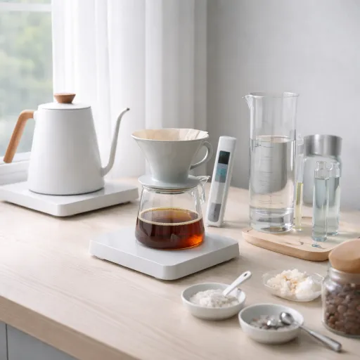 L'eau du café : pourquoi la minéralité change tout à l'extraction