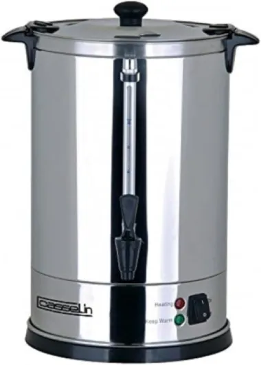 Casselin CPC100 - Percolateur à café 100 tasses - Noir, Acier inoxydable Unique
