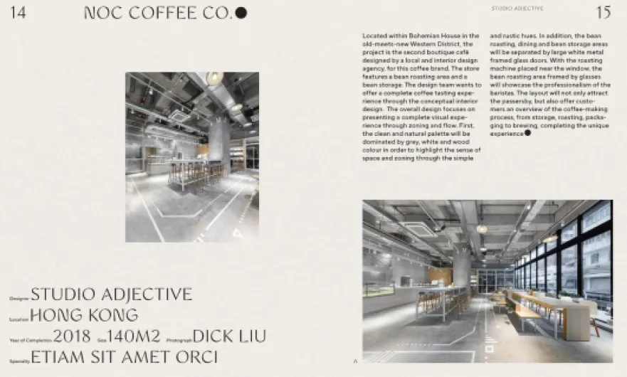 A coffee a day - contemporary cafe design
