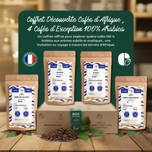 Test Café Bonnac Coffret Découverte Cafés d’Afrique : un bon kit pour varier les cafés à la maison