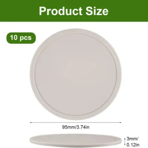Test Dessous de Verre Silicone Beige (TESSTSY) : simples, pratiques, pas de prise de tête