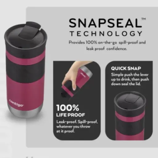 Test Contigo Byron 2.0 : le mug isotherme qui fait le job sans chichis