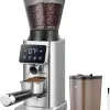 Test AMZCHEF Moulin A Café Électrique : un moulin complet qui vise les amateurs d’expresso à la maison