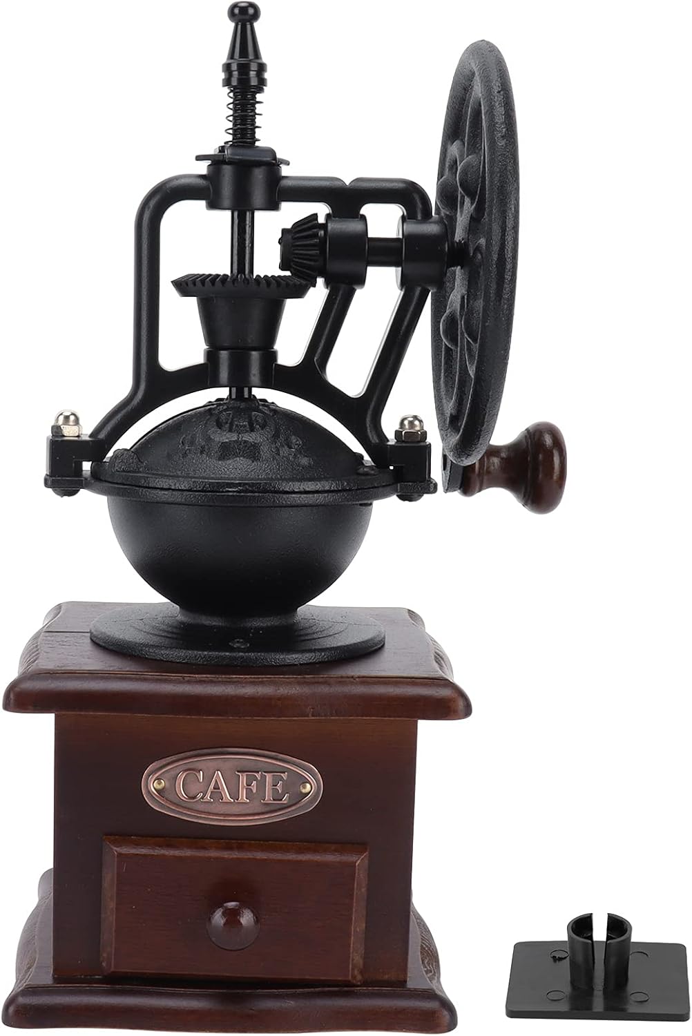 Vintage Style Manuel Manuel Moulin À Café Lavable Mini Manivelle Grain De Café Rectifieuse Cuisine Fourniture Maison Fournitures pour Bureau À Domicile Café Espresso Cadeau de Saint Valentin