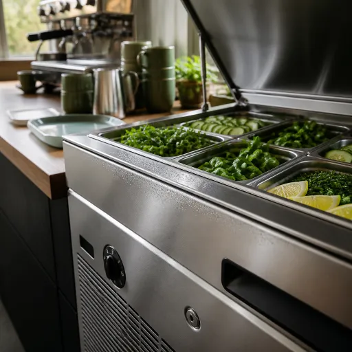 Comment choisir une saladette réfrigérée pour un service café en CHR exigeant