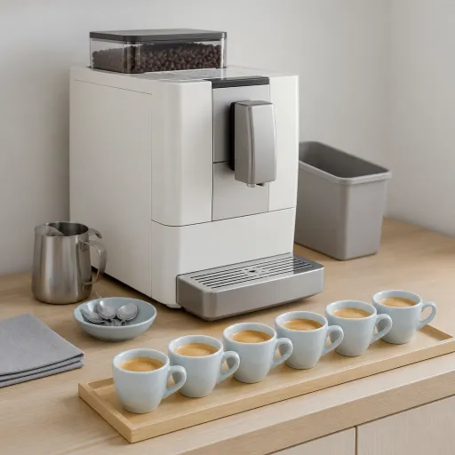 Choisir une machine à café professionnelle automatique pour un bureau exigeant