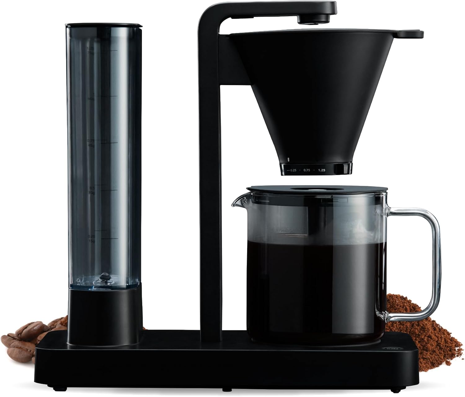 Wilfa PERFORMANCE Machine à Café - Machine à Café avancée avec une capacité de 1,25 L pour un café au goût impeccable, Noir 602263