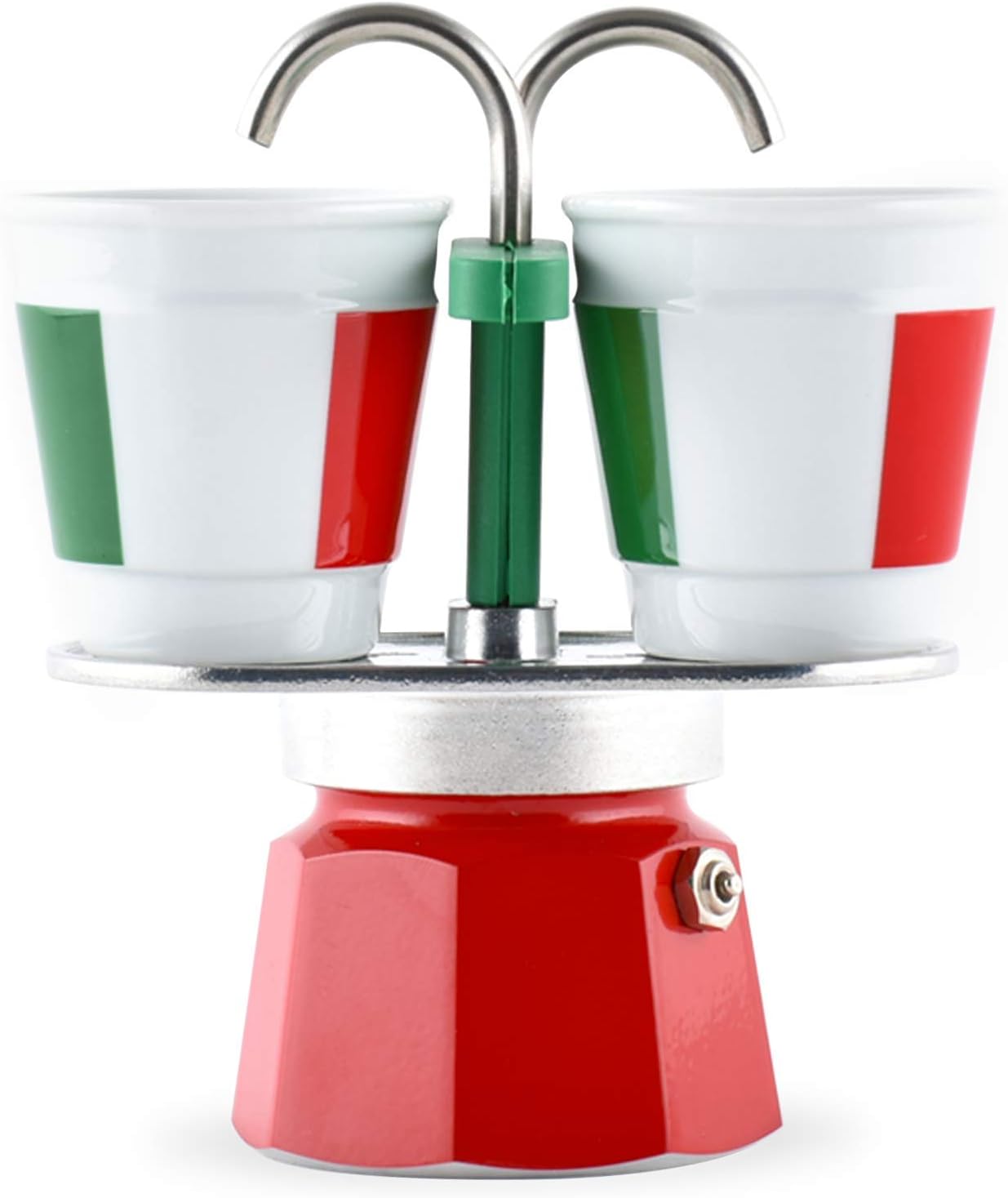 Set Cafetière Mini Express + 2 Tasses Bicchierini Italia 0006196