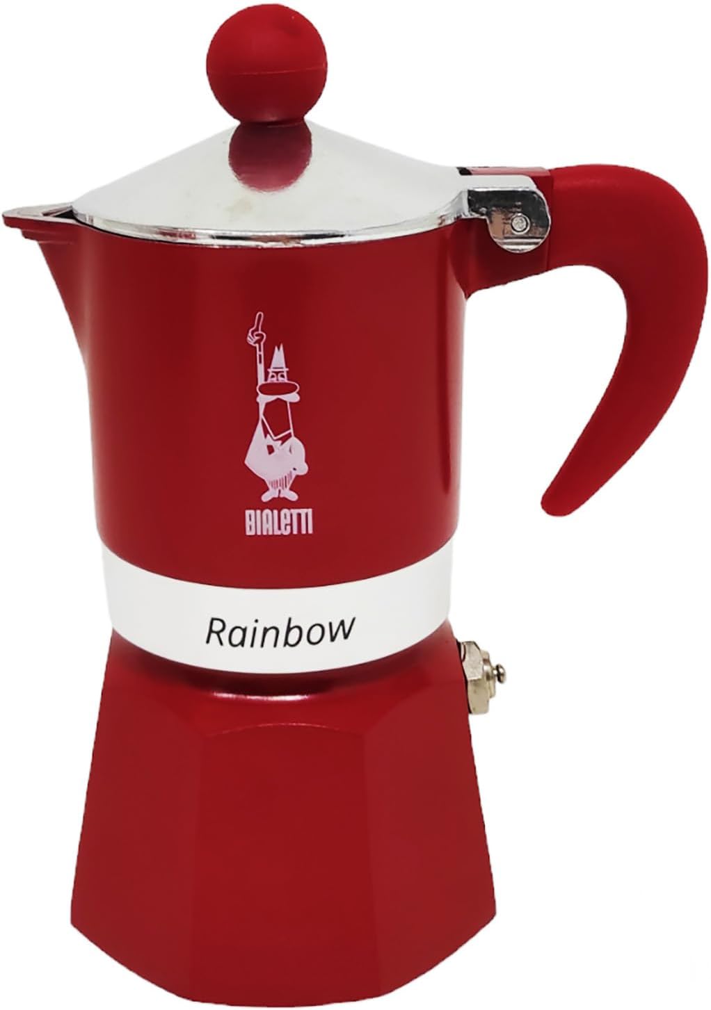 Cafetière 1 tasse Rainbow Rouge Casse-Noisette Collection Série Limitée