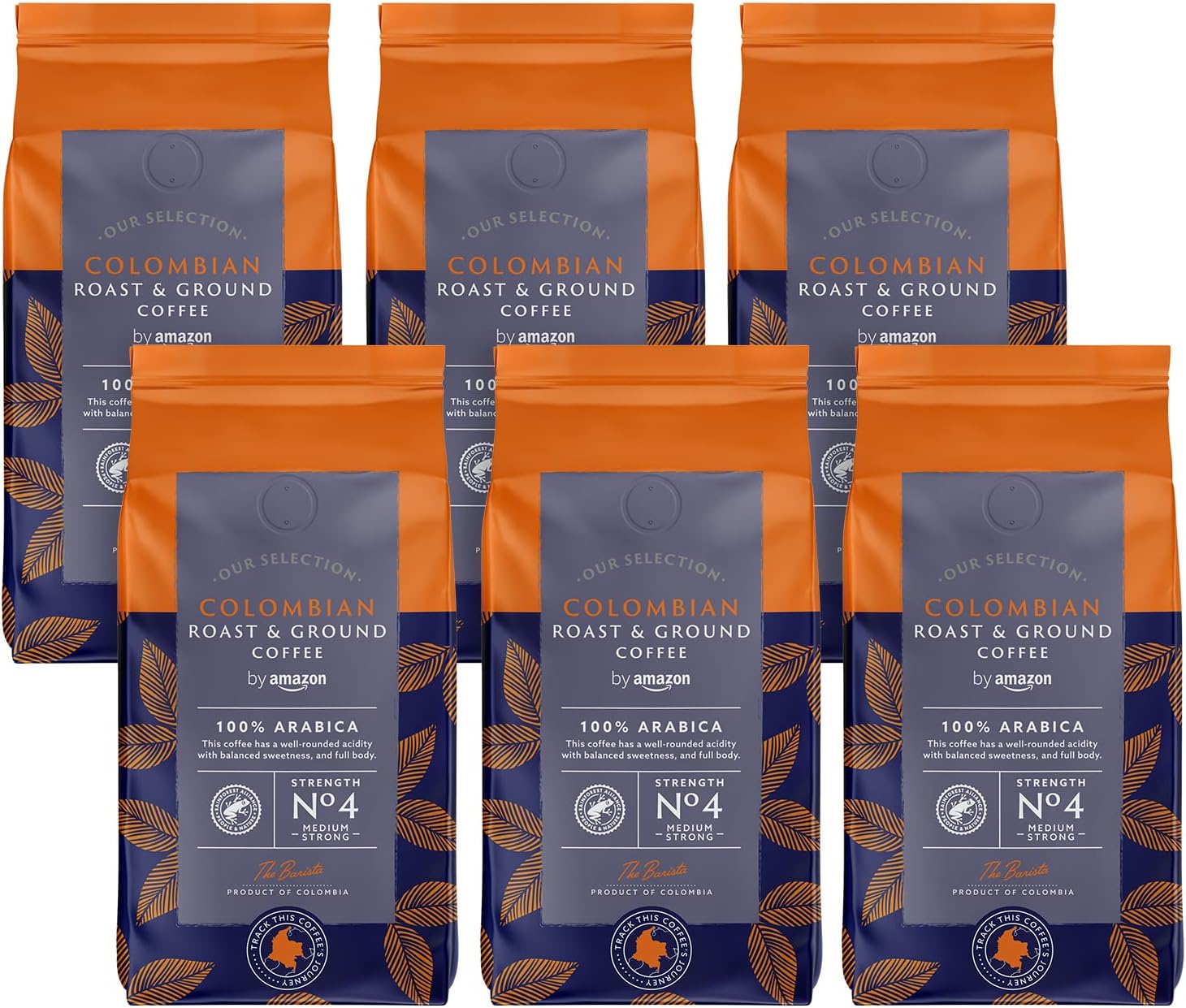 Café torréfié et Colombien - Café moulu, torréfaction moyennement poussée, 227g Colombian