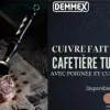 Test DEMMEX Cafetière Turque 270 ml : un vrai cezve en cuivre épais qui fait le job