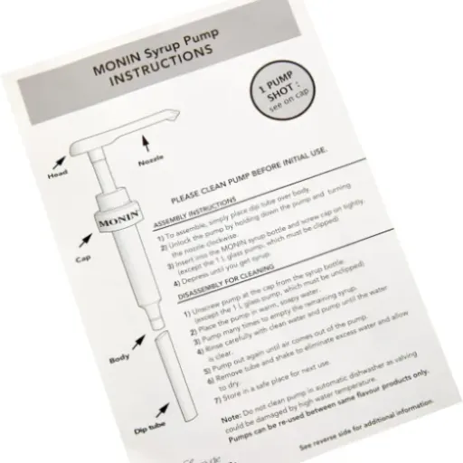 Test Pompe MONIN 10ml : pratique pour doser, mais pas si universelle que ça