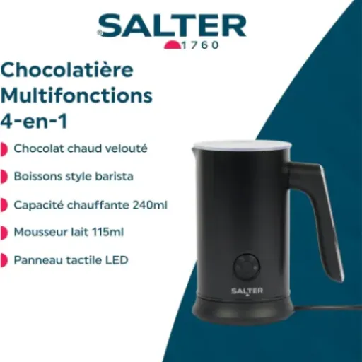 Test Salter Chocolatière 4-en-1 : pratique pour le chocolat chaud, mais pas parfaite