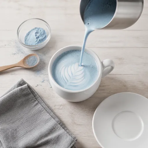 Le phénomène du latte bleu : une tendance à ne pas manquer