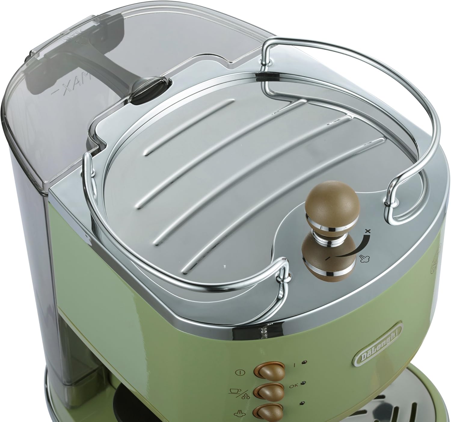 De'Longhi Icona Vintage ECOV310 Machine à expresso avec buse vapeur vert