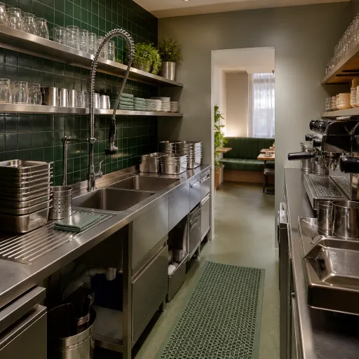 Optimiser la plonge inox en café, hôtel et restaurant : du poste de lavage à la qualité du café