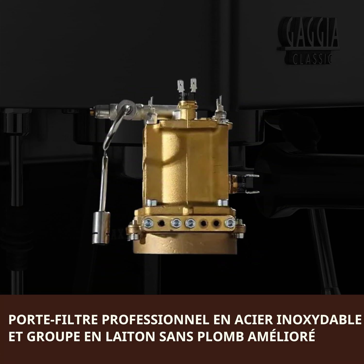 Gaggia Classic Evo INOX RI9481/11 Acier Inoxydable