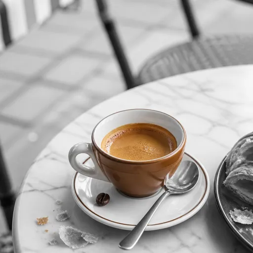 Le charme du café Léa à Paris