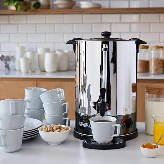 CASSELIN CPC100S Percolateur à Café 100 Tasses Sp, INOX Unique