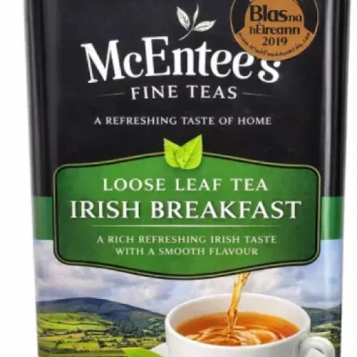 Test McEntee's Irish Breakfast Tea : un vrai thé du matin bien costaud, sans chichi