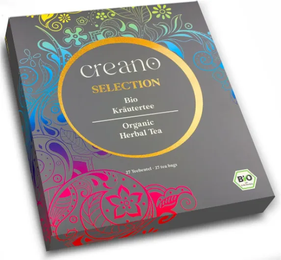 "Organic Herbal Tea" Coffret Bio 27 sachets 9 variétés différentes – Coffret cadeau exceptionnel, naturel, idée cadeau pour les amateurs de thé*