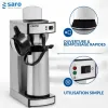 Test Saro Saromica Thermo 24 : une cafetière pro qui mise tout sur le volume et la vitesse